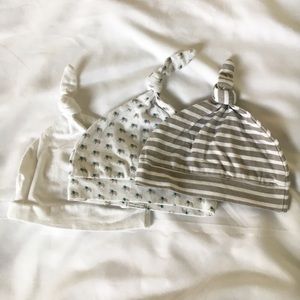 Newborn caps NWOT